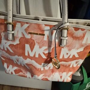 Michael Kors Pink Tote Bag